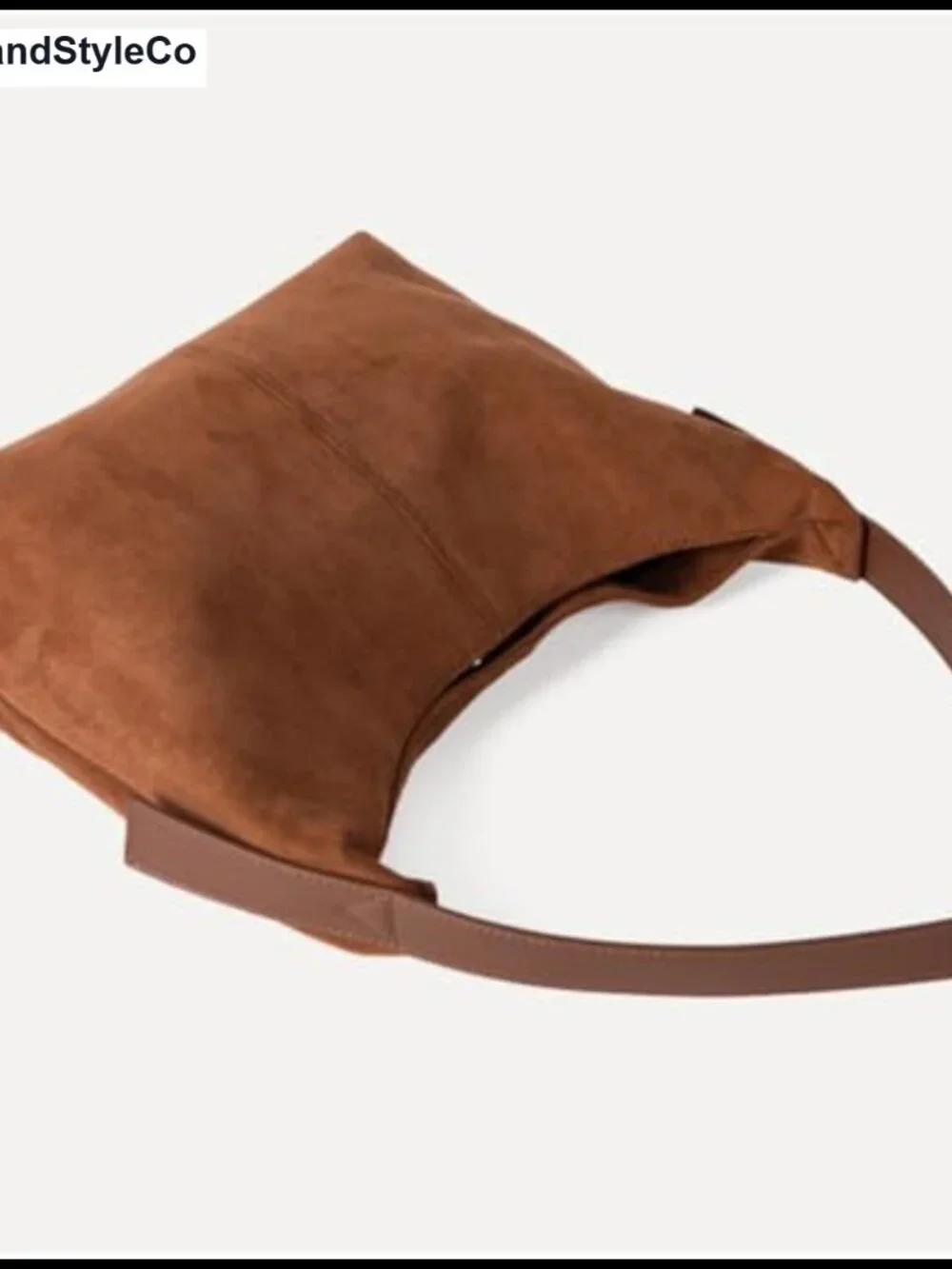 Suede Hobo Handbag | Underarm Shoulder Bag Purse Tote Retro Satchel